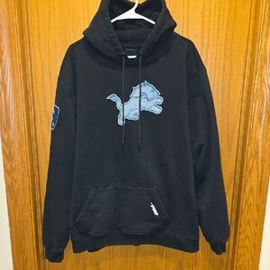 Pro Standard Black Lions Sweatshirt With Denim Details